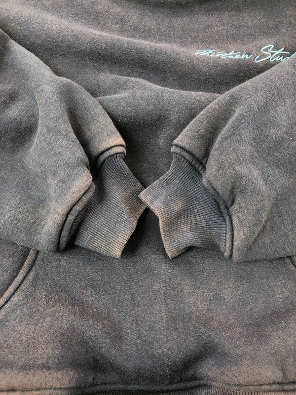 【現状渡し品】【メンズ】 THIRTEEN STUDIOS サーティーン スタジオ DOUBLE LAYER REVERSIBLE HOODIE ダブル れいたー リバーシブル フーディー パーカー 142-260702-rt-15-tag サイズ：XL カラー：ネイビー 万代Net店