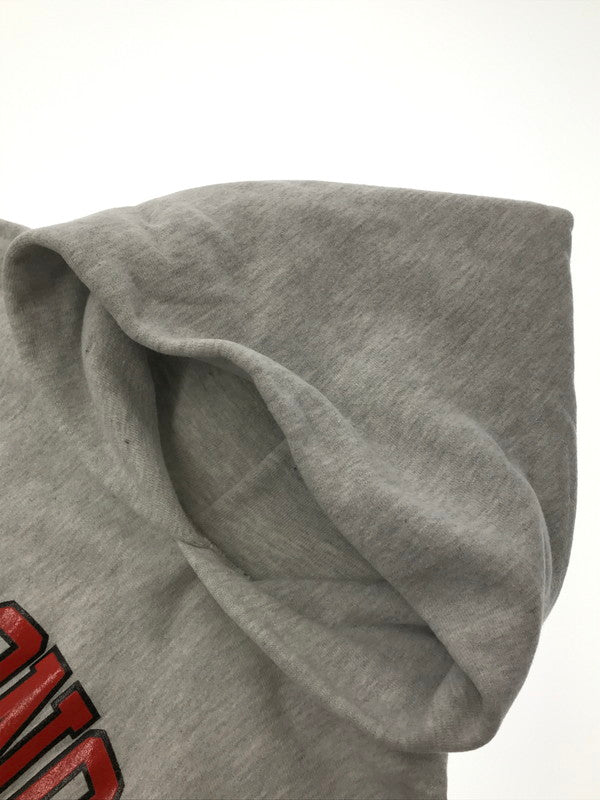 【中古品】【メンズ】 CHAMPION チャンピオン 90's REVERSE WEAVE MCDONOGH HOODIE リバース ウィーブ プリント パーカー トップス 146-260704-rt-01-tag サイズ：L カラー：グレー 万代Net店