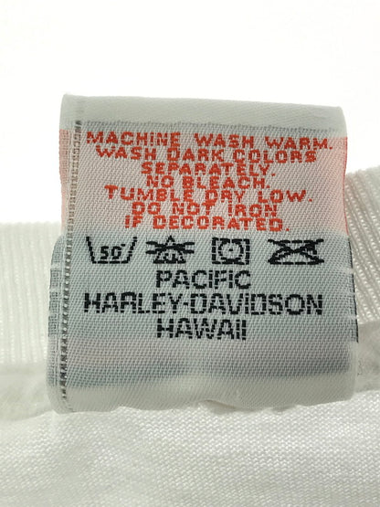 【中古品】【メンズ】 HATLEY DAVIDSON ハーレーダビッドソン 00's HAWAII TEE WHITE ハワイ Tシャツ 半袖Tシャツ トップス 146-260726-rt-05-tagh サイズ：XL カラー：ホワイト 万代Net店