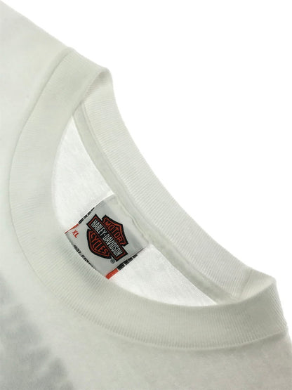 【中古品】【メンズ】 HATLEY DAVIDSON ハーレーダビッドソン 00's HAWAII TEE WHITE ハワイ Tシャツ 半袖Tシャツ トップス 146-260726-rt-05-tagh サイズ：XL カラー：ホワイト 万代Net店