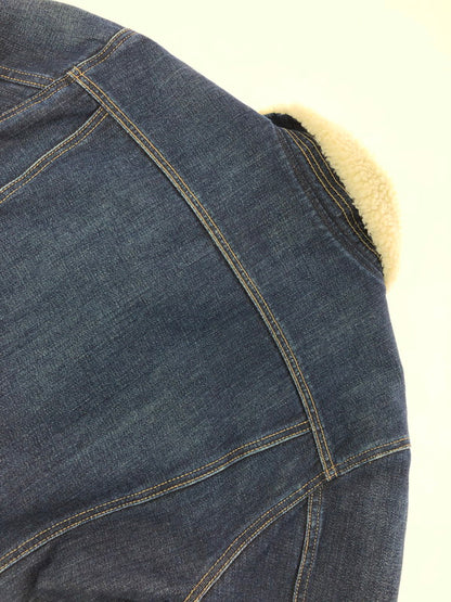 【中古品】【メンズ】 LEE リー BOA STORM RIDER DENIM LT0523 ボア ストーム ライダー デニム ジャケット ジージャン ライトアウター 145-260823-rt-26-tagh サイズ：M カラー：インディゴ 万代Net店