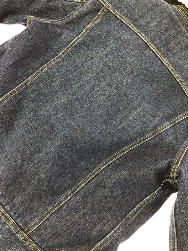 【中古品】【メンズ】 LEE リー BOA STORM RIDER DENIM LT0523 ボア ストーム ライダー デニム ジャケット ジージャン ライトアウター 145-260823-rt-26-tagh サイズ：M カラー：インディゴ 万代Net店