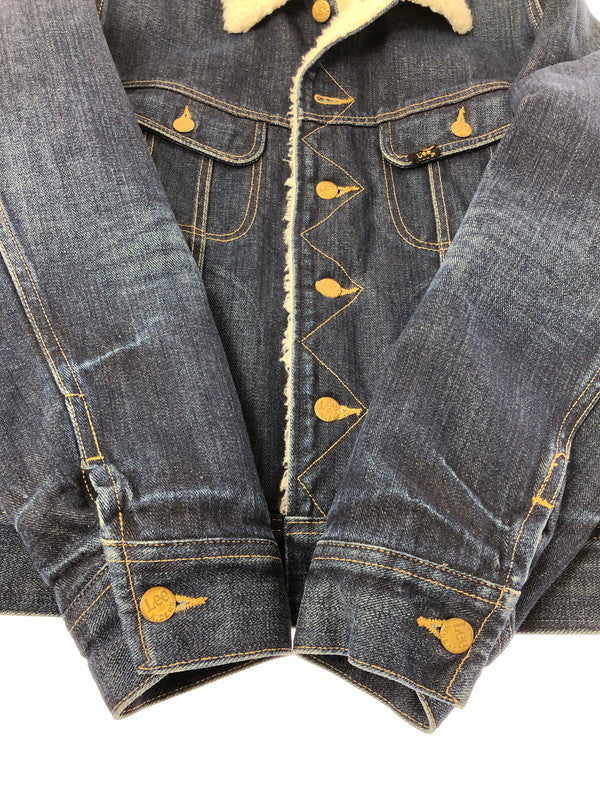【中古品】【メンズ】 LEE リー BOA STORM RIDER DENIM LT0523 ボア ストーム ライダー デニム ジャケット ジージャン ライトアウター 145-260823-rt-26-tagh サイズ：M カラー：インディゴ 万代Net店