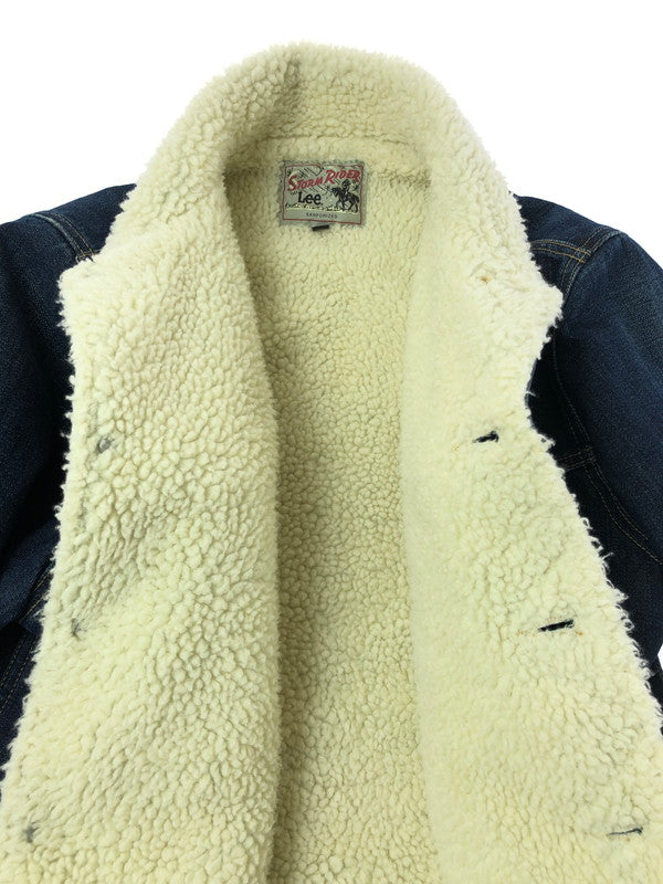 【中古品】【メンズ】 LEE リー BOA STORM RIDER DENIM LT0523 ボア ストーム ライダー デニム ジャケット ジージャン ライトアウター 145-260823-rt-26-tagh サイズ：M カラー：インディゴ 万代Net店