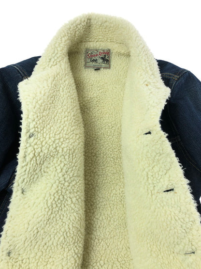 【中古品】【メンズ】 LEE リー BOA STORM RIDER DENIM LT0523 ボア ストーム ライダー デニム ジャケット ジージャン ライトアウター 145-260823-rt-26-tagh サイズ：M カラー：インディゴ 万代Net店