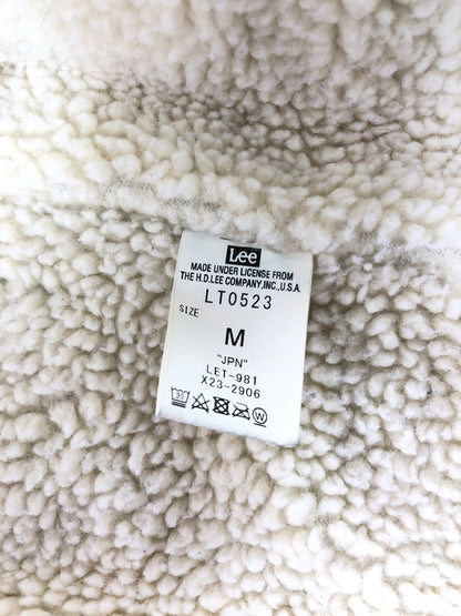 【中古品】【メンズ】 LEE リー BOA STORM RIDER DENIM LT0523 ボア ストーム ライダー デニム ジャケット ジージャン ライトアウター 145-260823-rt-26-tagh サイズ：M カラー：インディゴ 万代Net店