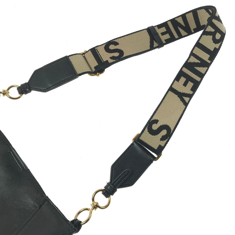 【ジャンク品】【レディース】 STELLA MCCARTNEY ステラマッカートニー 557906 MINI CROSSBODY ミニ クロスボディ バッグ 鞄 カバン 180-260707-ty-02-tagh カラー：ブラック 万代Net店