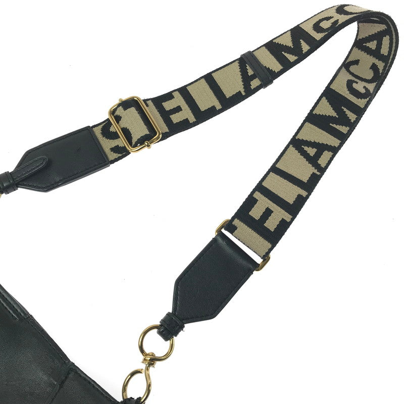 【ジャンク品】【レディース】 STELLA MCCARTNEY ステラマッカートニー 557906 MINI CROSSBODY ミニ クロスボディ バッグ 鞄 カバン 180-260707-ty-02-tagh カラー：ブラック 万代Net店