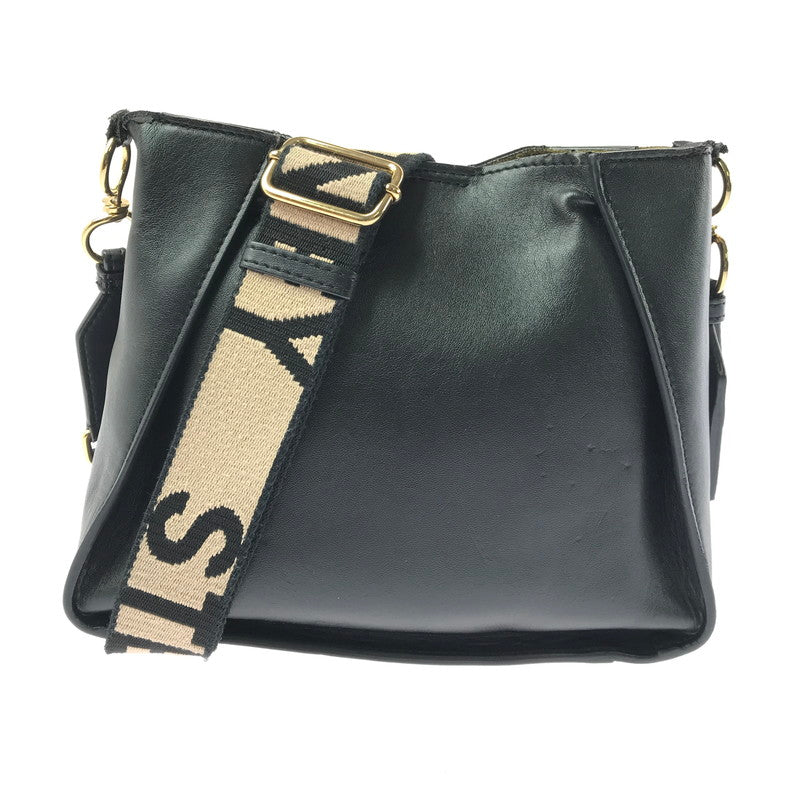 【ジャンク品】【レディース】 STELLA MCCARTNEY ステラマッカートニー 557906 MINI CROSSBODY ミニ クロスボディ バッグ 鞄 カバン 180-260707-ty-02-tagh カラー：ブラック 万代Net店