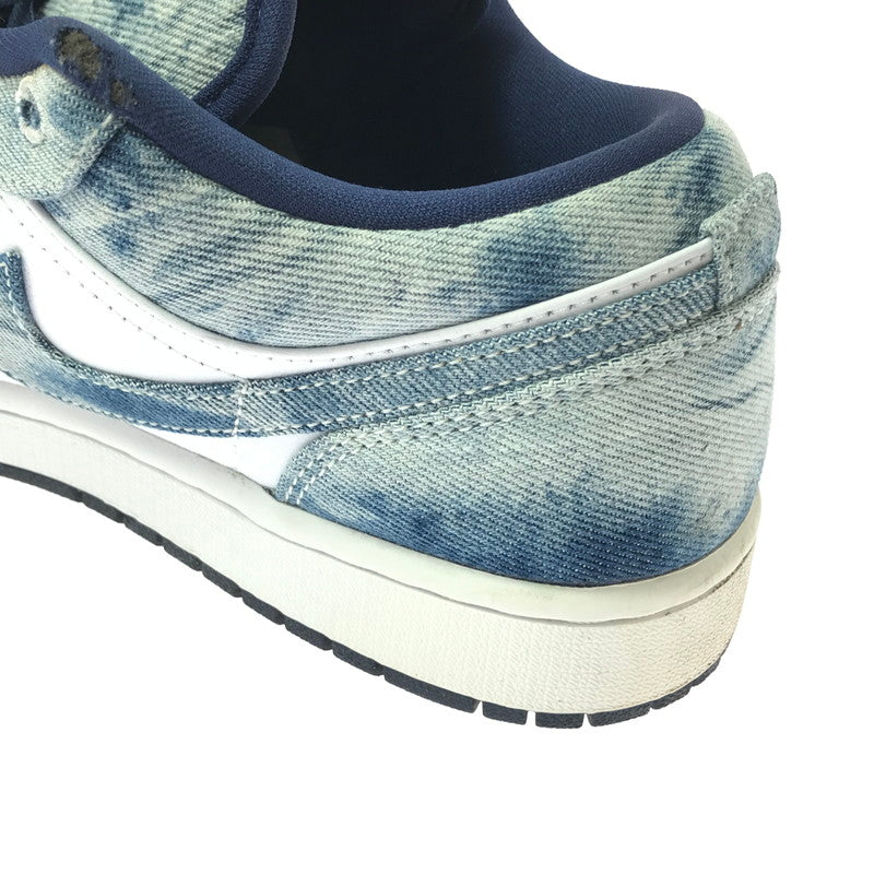 【現状渡し品】【メンズ】 NIKE ナイキ AIR JORDAN 1 LOW CZ8455-100 エアジョーダン 1 ロー スニーカー 靴 160-260706-na-04-tagh サイズ：27.5cm US 9.5 カラー：WHITE/WHITE-MIDNIGHT NAVY 万代Net店