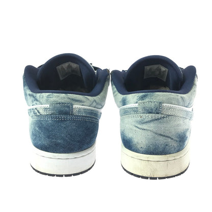 【現状渡し品】【メンズ】 NIKE ナイキ AIR JORDAN 1 LOW CZ8455-100 エアジョーダン 1 ロー スニーカー 靴 160-260706-na-04-tagh サイズ：27.5cm US 9.5 カラー：WHITE/WHITE-MIDNIGHT NAVY 万代Net店