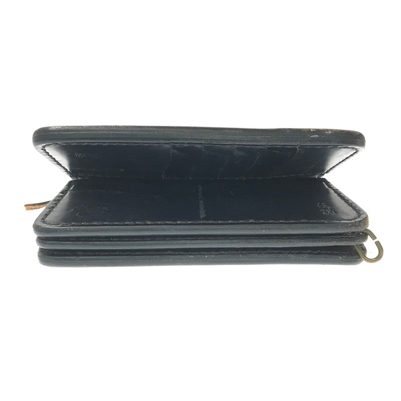 【中古品】【メンズ】 革蛸謹製 伝説モデル 鴉羽 極阿形 LEATHER LONG WALLET レザー ロングウォレット 長財布 200-260802-hi-15-tagh カラー：ブラック 万代Net店