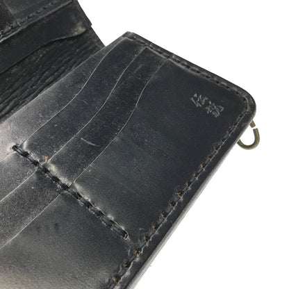 【中古品】【メンズ】 革蛸謹製 伝説モデル 鴉羽 極阿形 LEATHER LONG WALLET レザー ロングウォレット 長財布 200-260802-hi-15-tagh カラー：ブラック 万代Net店