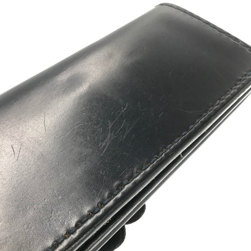 【中古品】【メンズ】 革蛸謹製 伝説モデル 鴉羽 極阿形 LEATHER LONG WALLET レザー ロングウォレット 長財布 200-260802-hi-15-tagh カラー：ブラック 万代Net店