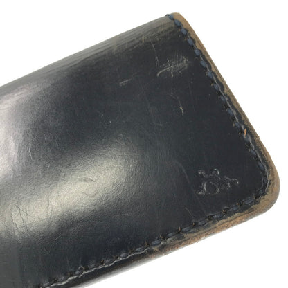 【中古品】【メンズ】 革蛸謹製 伝説モデル 鴉羽 極阿形 LEATHER LONG WALLET レザー ロングウォレット 長財布 200-260802-hi-15-tagh カラー：ブラック 万代Net店