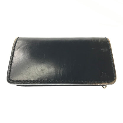 【中古品】【メンズ】 革蛸謹製 伝説モデル 鴉羽 極阿形 LEATHER LONG WALLET レザー ロングウォレット 長財布 200-260802-hi-15-tagh カラー：ブラック 万代Net店