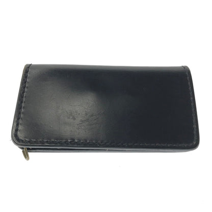 【中古品】【メンズ】 革蛸謹製 伝説モデル 鴉羽 極阿形 LEATHER LONG WALLET レザー ロングウォレット 長財布 200-260802-hi-15-tagh カラー：ブラック 万代Net店