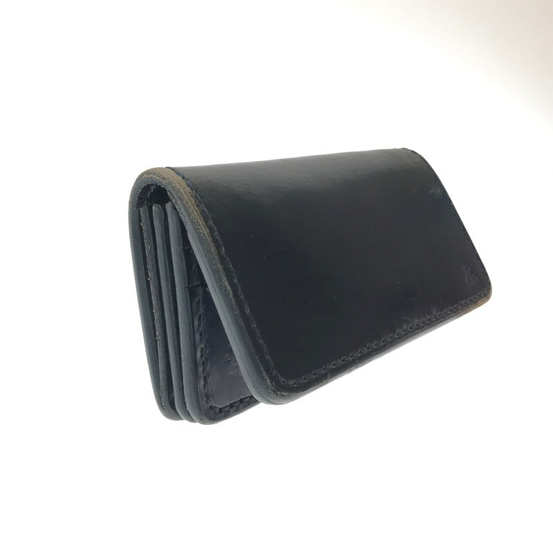 【中古品】【メンズ】 革蛸謹製 伝説モデル 鴉羽 極阿形 LEATHER LONG WALLET レザー ロングウォレット 長財布 200-260802-hi-15-tagh カラー：ブラック 万代Net店