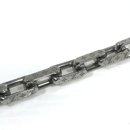 【中古品】【メンズ】 LOUIS VUITTON ルイ・ヴィトン MONOGRAM CHAIN BRACELET M00309 LE0291 ブレスレット チェーン モノグラム アクセサリー 179-260630-na-03-tagh カラー：シルバー 万代Net店