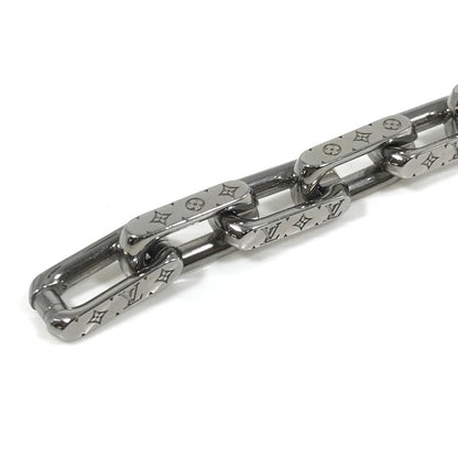 【中古品】【メンズ】 LOUIS VUITTON ルイ・ヴィトン MONOGRAM CHAIN BRACELET M00309 LE0291 ブレスレット チェーン モノグラム アクセサリー 179-260630-na-03-tagh カラー：シルバー 万代Net店