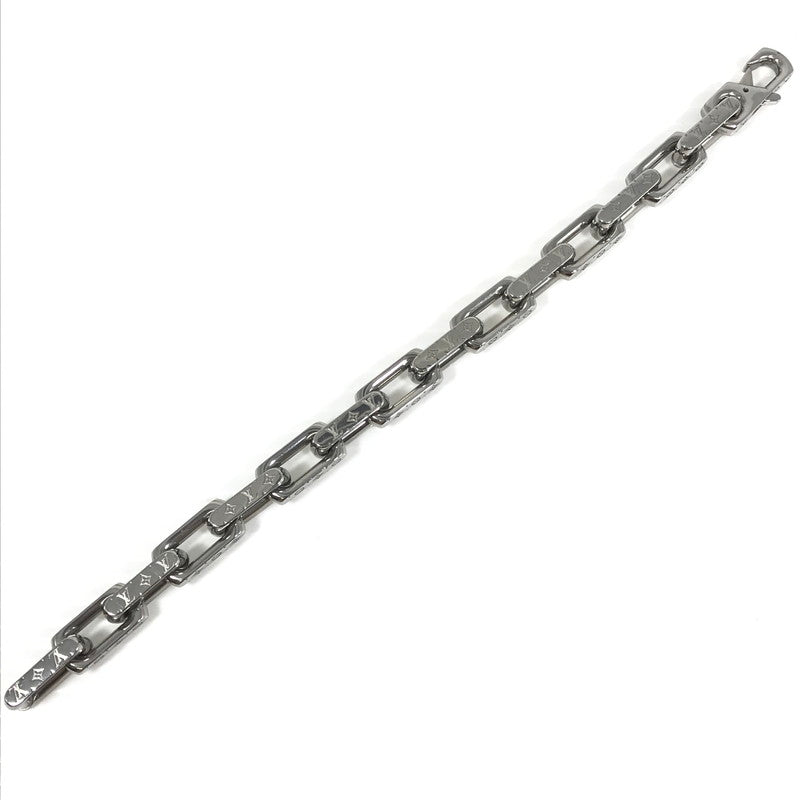 【中古品】【メンズ】 LOUIS VUITTON ルイ・ヴィトン MONOGRAM CHAIN BRACELET M00309 LE0291 ブレスレット チェーン モノグラム アクセサリー 179-260630-na-03-tagh カラー：シルバー 万代Net店