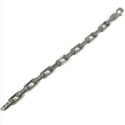 【中古品】【メンズ】 LOUIS VUITTON ルイ・ヴィトン MONOGRAM CHAIN BRACELET M00309 LE0291 ブレスレット チェーン モノグラム アクセサリー 179-260630-na-03-tagh カラー：シルバー 万代Net店