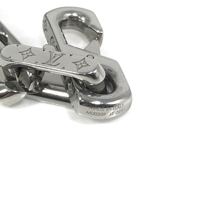 【中古品】【メンズ】 LOUIS VUITTON ルイ・ヴィトン MONOGRAM CHAIN BRACELET M00309 LE0291 ブレスレット チェーン モノグラム アクセサリー 179-260630-na-03-tagh カラー：シルバー 万代Net店