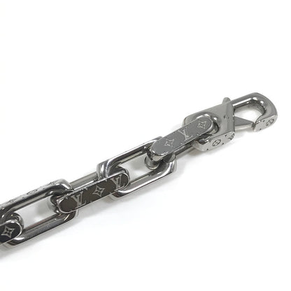 【中古品】【メンズ】 LOUIS VUITTON ルイ・ヴィトン MONOGRAM CHAIN BRACELET M00309 LE0291 ブレスレット チェーン モノグラム アクセサリー 179-260630-na-03-tagh カラー：シルバー 万代Net店