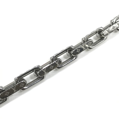 【中古品】【メンズ】 LOUIS VUITTON ルイ・ヴィトン MONOGRAM CHAIN BRACELET M00309 LE0291 ブレスレット チェーン モノグラム アクセサリー 179-260630-na-03-tagh カラー：シルバー 万代Net店