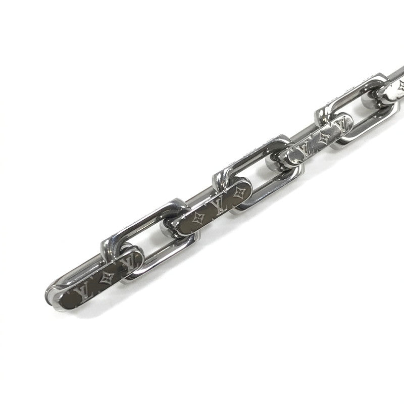 【中古品】【メンズ】 LOUIS VUITTON ルイ・ヴィトン MONOGRAM CHAIN BRACELET M00309 LE0291 ブレスレット チェーン モノグラム アクセサリー 179-260630-na-03-tagh カラー：シルバー 万代Net店