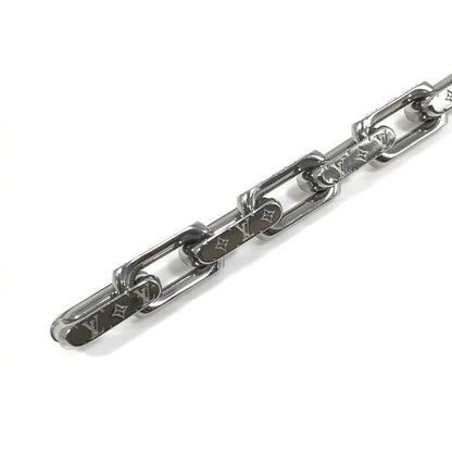 【中古品】【メンズ】 LOUIS VUITTON ルイ・ヴィトン MONOGRAM CHAIN BRACELET M00309 LE0291 ブレスレット チェーン モノグラム アクセサリー 179-260630-na-03-tagh カラー：シルバー 万代Net店