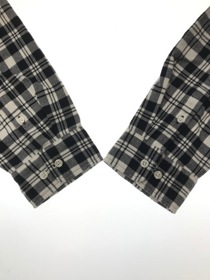 【中古美品】【メンズ】 SUPREME シュプリーム 25AW FLANNEL SHIRT 25年 フランネルシャツ 長袖 シャツ 149-260703-YY-01-tagh サイズ：L カラー：ブラック/ホワイト 万代Net店