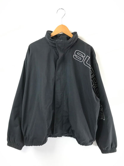 【中古品】【メンズ】 SUPREME シュプリーム NYLON TRACK JACKET ナイロン トラックジャケット ジャージ ライトアウター 149-260703-YY-03-tagh サイズ：L カラー：ブラック 万代Net店