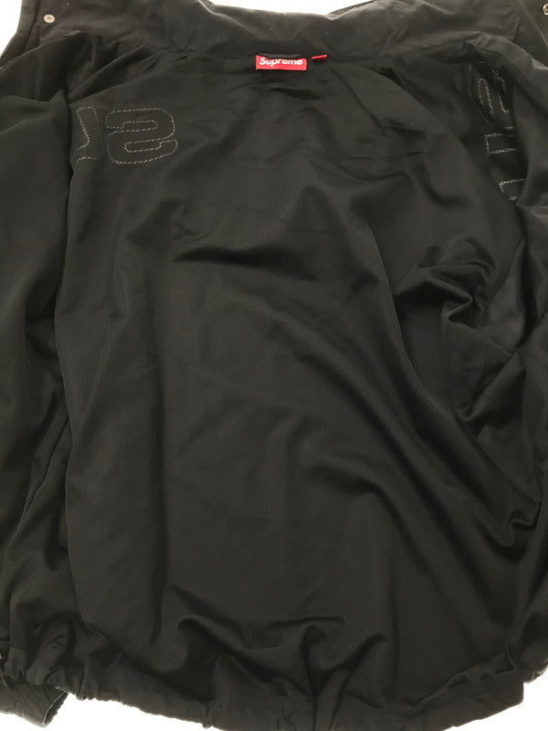 【中古品】【メンズ】 SUPREME シュプリーム NYLON TRACK JACKET ナイロン トラックジャケット ジャージ ライトアウター 149-260703-YY-03-tagh サイズ：L カラー：ブラック 万代Net店