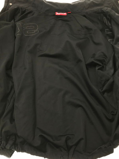【中古品】【メンズ】 SUPREME シュプリーム NYLON TRACK JACKET ナイロン トラックジャケット ジャージ ライトアウター 149-260703-YY-03-tagh サイズ：L カラー：ブラック 万代Net店