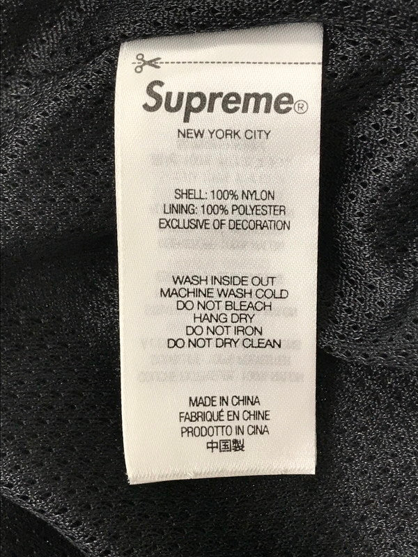 【中古品】【メンズ】 SUPREME シュプリーム NYLON TRACK JACKET ナイロン トラックジャケット ジャージ ライトアウター 149-260703-YY-03-tagh サイズ：L カラー：ブラック 万代Net店