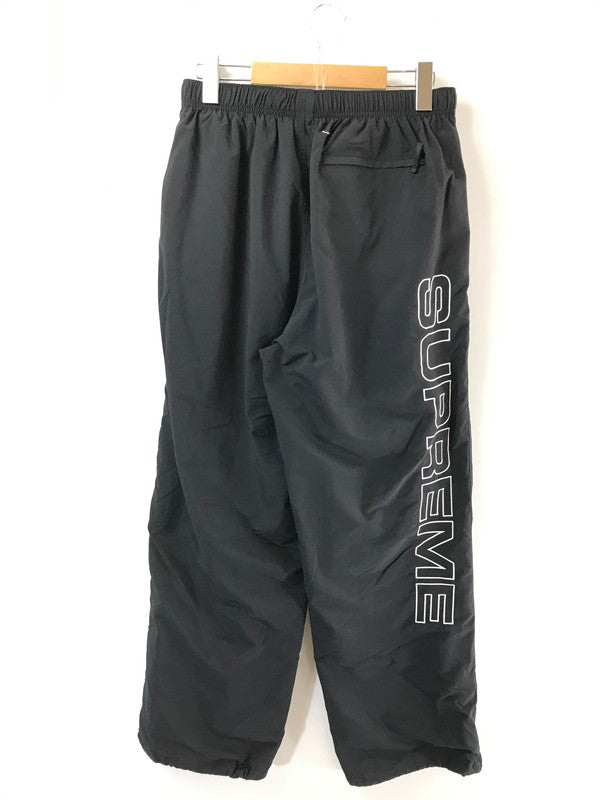 【中古品】【メンズ】 SUPREME シュプリーム NYLON TRACK PANTS ナイロン トラックパンツ ジャージ ボトムス 149-260703-YY-04-tagh サイズ：M カラー：ブラック 万代Net店