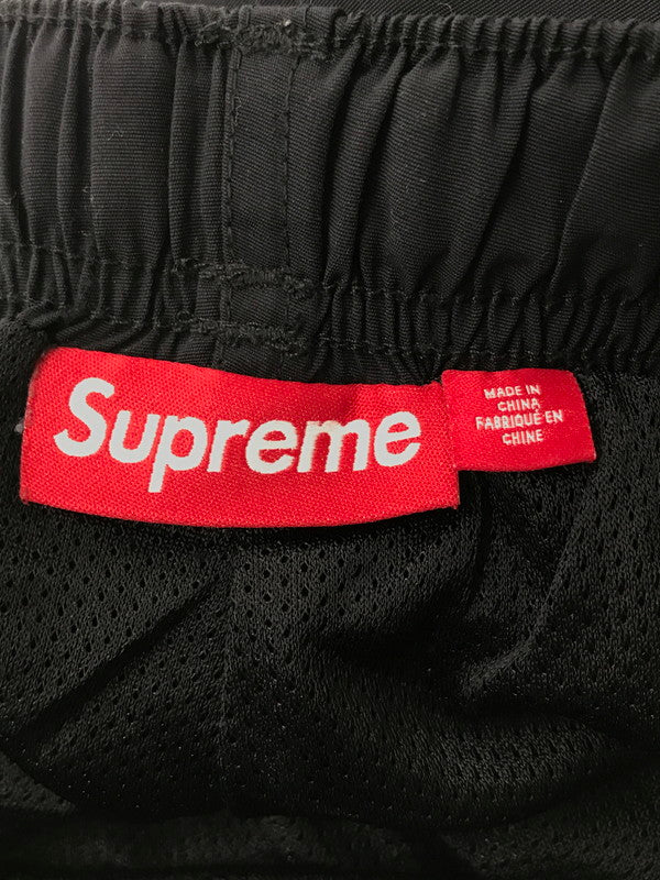 【中古品】【メンズ】 SUPREME シュプリーム NYLON TRACK PANTS ナイロン トラックパンツ ジャージ ボトムス 149-260703-YY-04-tagh サイズ：M カラー：ブラック 万代Net店