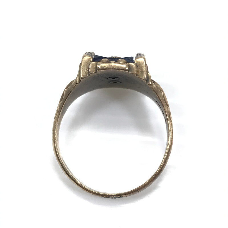 【現状渡し品】【メンズ】 JOSTEN ジャスティン 1969年製 10K "HS" COLLEGE RING カレッジリング 指輪 アクセサリー 192-260629-na-02-tagh カラー：ゴールド 万代Net店