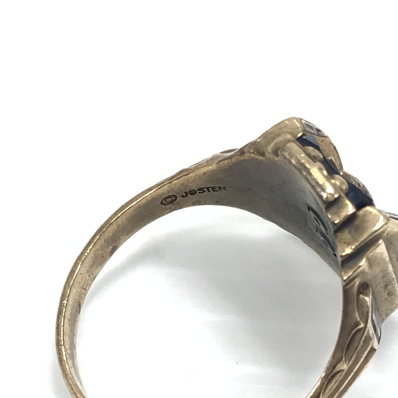 【現状渡し品】【メンズ】 JOSTEN ジャスティン 1969年製 10K "HS" COLLEGE RING カレッジリング 指輪 アクセサリー 192-260629-na-02-tagh カラー：ゴールド 万代Net店