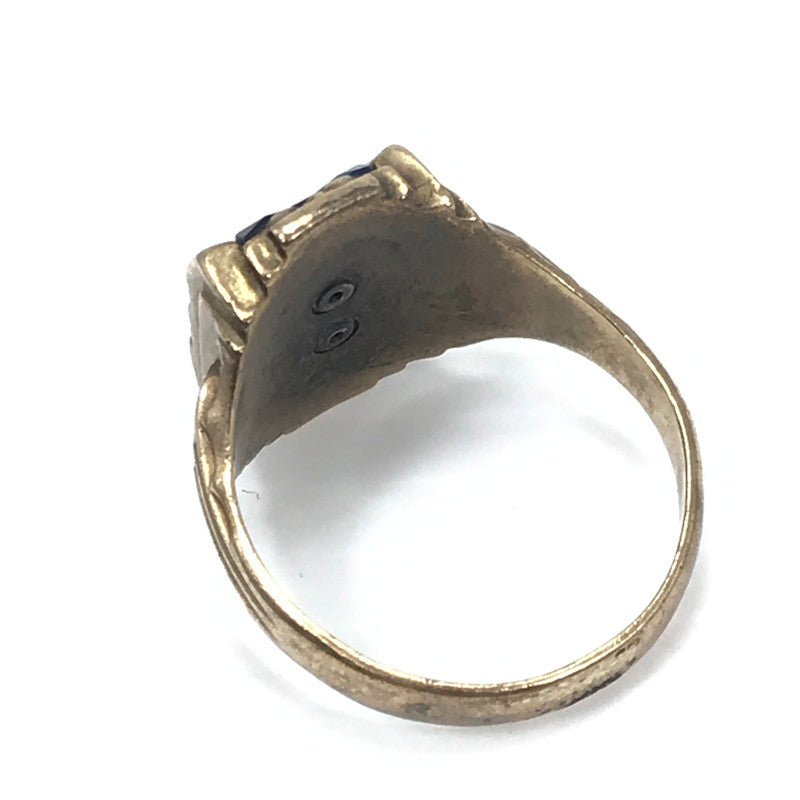 【現状渡し品】【メンズ】 JOSTEN ジャスティン 1969年製 10K "HS" COLLEGE RING カレッジリング 指輪 アクセサリー 192-260629-na-02-tagh カラー：ゴールド 万代Net店