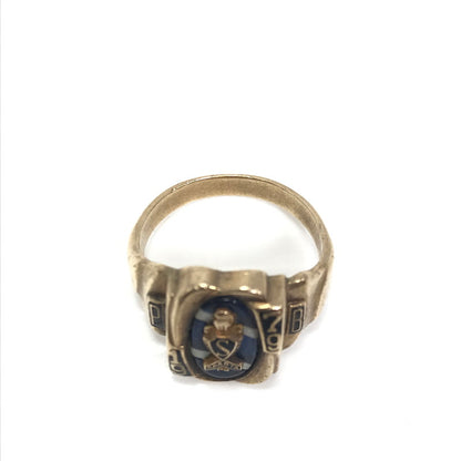 【現状渡し品】【メンズ】 JOSTEN ジャスティン 1979年製 10K "SPARTA" COLLEGE RING カレッジリング 指輪 アクセサリー 192-260629-na-01-tagh カラー：ゴールド 万代Net店