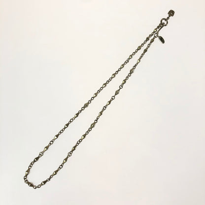 【中古品】【メンズ】 JUSTIN DAVIS PICCADILLY CHAIN SNJ122 ピカデリー チェーン ネックレス アクセサリー 192-260710-ki-05-tagh 万代Net店