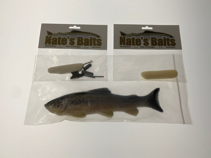 【中古美品】 NATE'S BAITS ネイトベイト 9インチ リギングキット・フロートコアセット ルアー 釣り 釣り具等 135-260704-na-05-tagh 万代Net店
