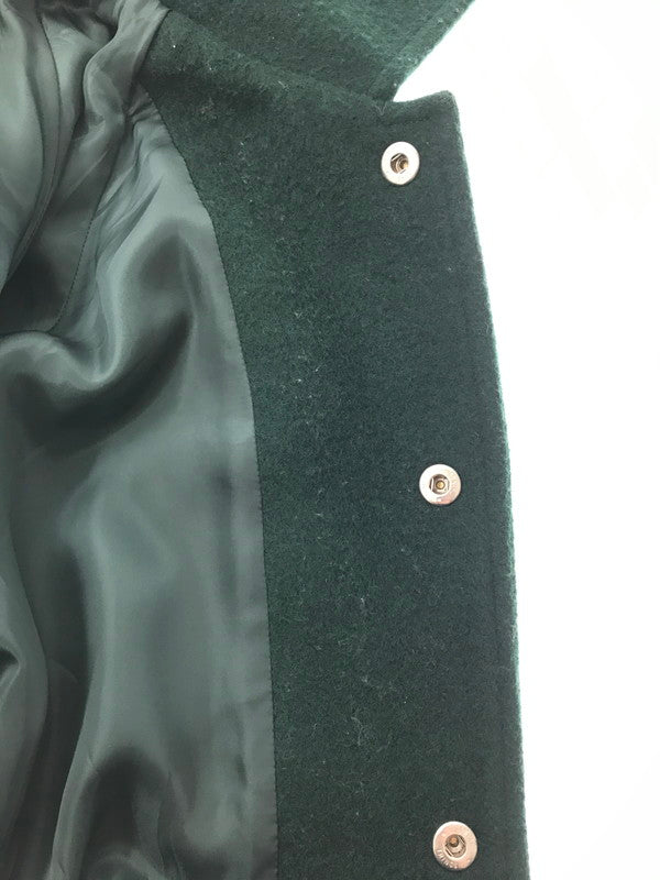 【中古品】【メンズ】 RALPH LAUREN ラルフローレン 80'S WOOL VARSITY JACKET 80年代 バーシティー ジャケット アウター 146-260707-na-09-tagh サイズ：M カラー：グリーン/グレー 万代Net店