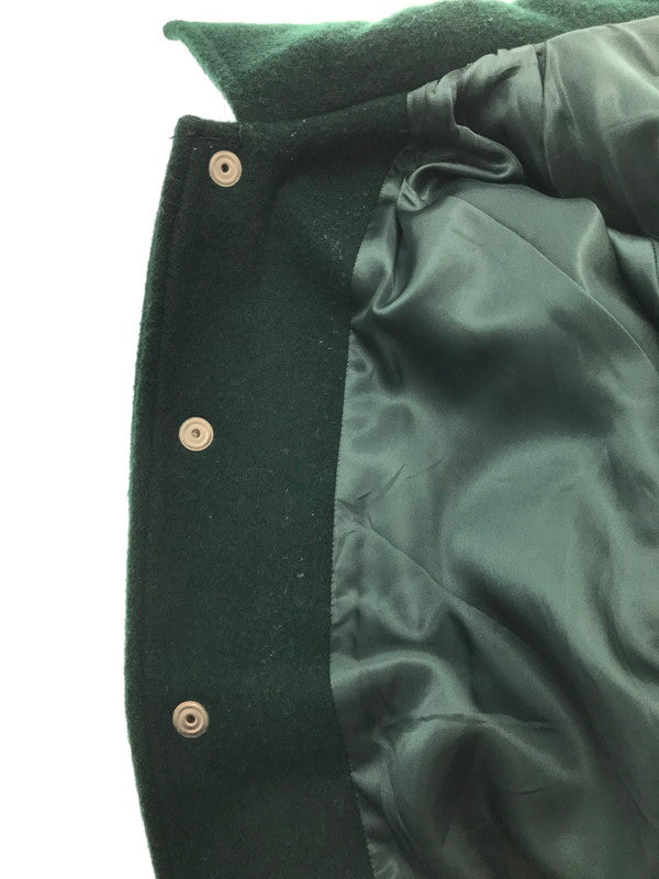 【中古品】【メンズ】 RALPH LAUREN ラルフローレン 80'S WOOL VARSITY JACKET 80年代 バーシティー ジャケット アウター 146-260707-na-09-tagh サイズ：M カラー：グリーン/グレー 万代Net店
