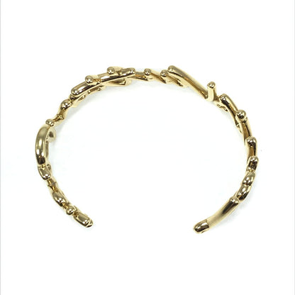 【中古品】【レディース】 LOUIS VUITTON ルイ・ヴィトン LV SCRIPT BRACELET M1812M スクリプト ブレスレット アクセサリー 179-260630-na-02-tagh カラー：ゴールド 万代Net店