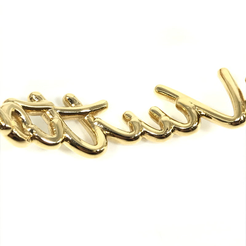 【中古品】【レディース】 LOUIS VUITTON ルイ・ヴィトン LV SCRIPT BRACELET M1812M スクリプト ブレスレット アクセサリー 179-260630-na-02-tagh カラー：ゴールド 万代Net店