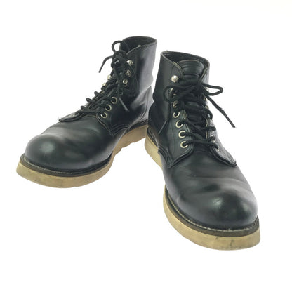 【現状渡し品】【メンズ】 RED WING レッドウィング 90'S IRISH SETTER BOOTS アイリッシュセッター USA製 四角犬タグ ブーツ 靴 164-260701-na-19-tagh サイズ：8D カラー：ブラック 万代Net店