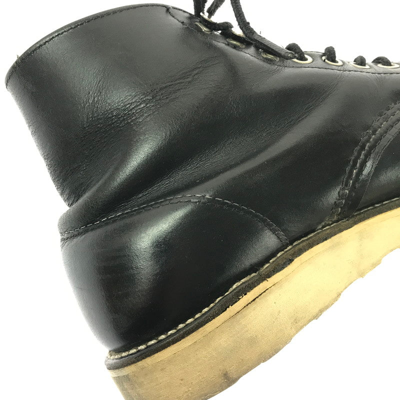 【現状渡し品】【メンズ】 RED WING レッドウィング 90'S IRISH SETTER BOOTS アイリッシュセッター USA製 四角犬タグ ブーツ 靴 164-260701-na-19-tagh サイズ：8D カラー：ブラック 万代Net店